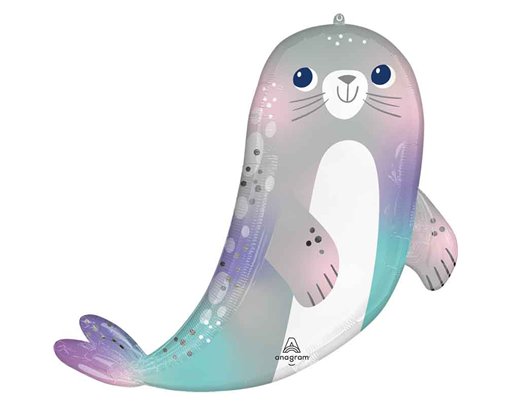 UNDER THE SEA SEAL LARGE SHAPED FOIL BALLOON
