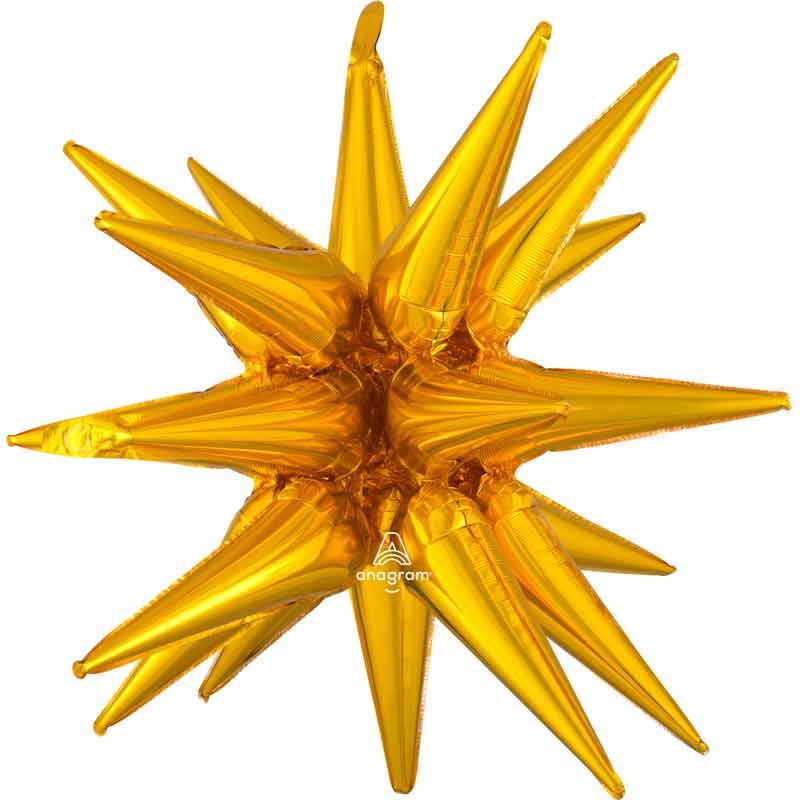 MAGIC STAR GOLD LARGE MULTI FOIL BALLOON