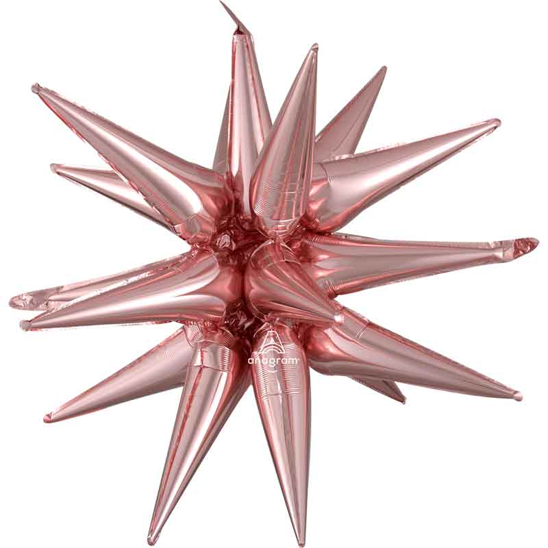 MAGIC STAR ROSE GOLD LARGE MULTI FOIL BALLOON