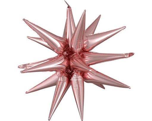MAGIC STAR ROSE GOLD LARGE MULTI FOIL BALLOON