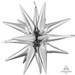 MAGIC STAR SILVER LARGE MULTI FOIL BALLOON