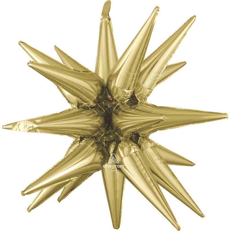 MAGIC STAR WHITE GOLD LARGE MULTI FOIL BALLOON