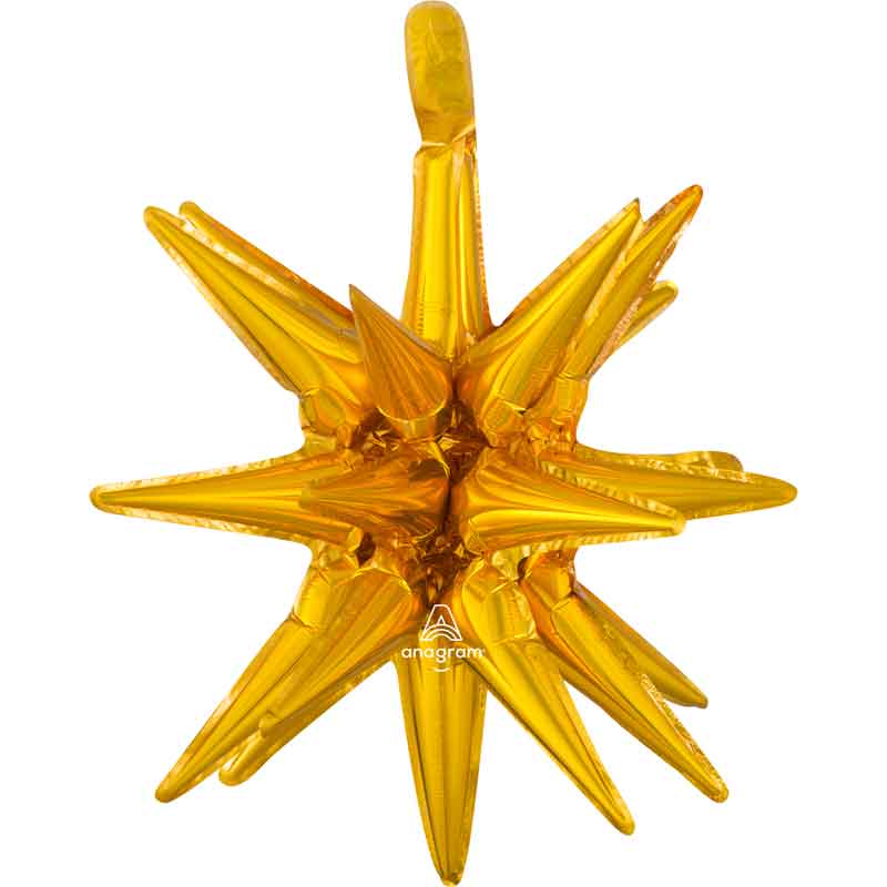 MAGIC STAR GOLD SMALL MULTI FOIL BALLOON