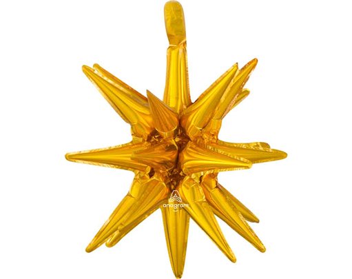 MAGIC STAR GOLD SMALL MULTI FOIL BALLOON