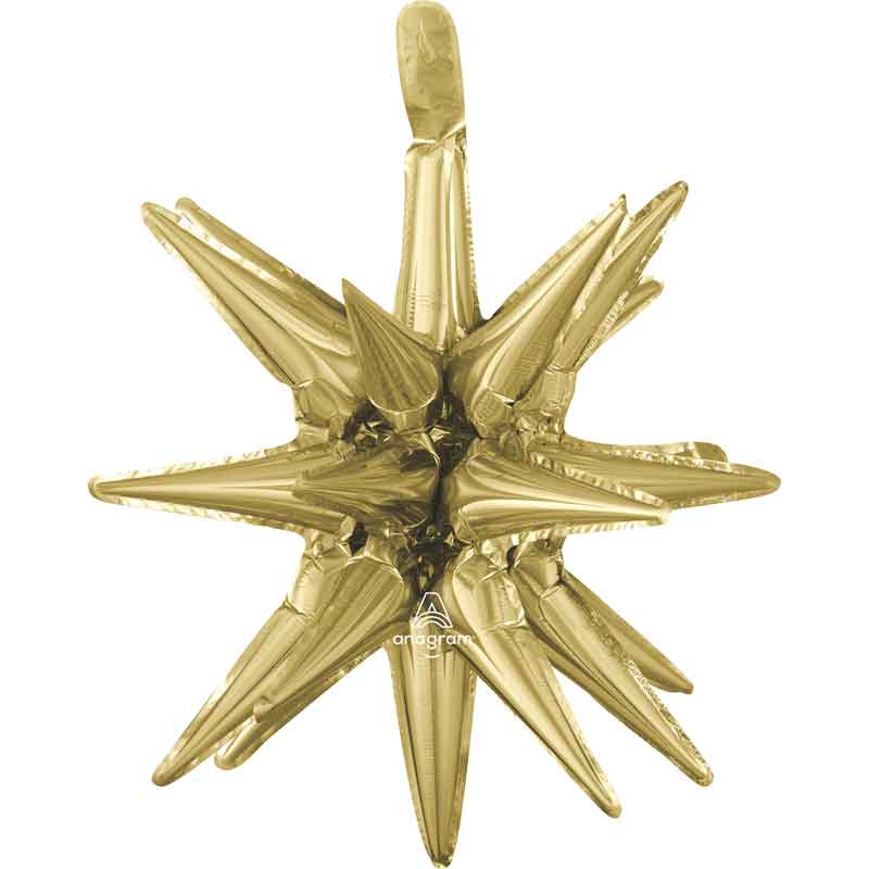 MAGIC STAR WHITE GOLD SMALL MULTI FOIL BALLOON