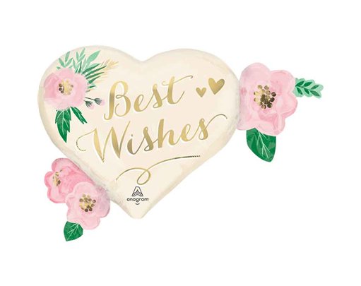 NATURAL WEDDING LARGE SHAPED FOIL BALLOON