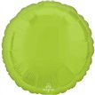 18in VIBRANT GREEN ROUND FOIL BALLOON