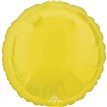 18in VIBRANT YELLOW ROUND FOIL BALLOON