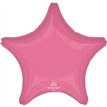 19in VIBRANT PINK STAR SHAPED FOIL BALLOON