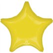 19in VIBRANT YELLOW STAR SHAPED FOIL BALLOON