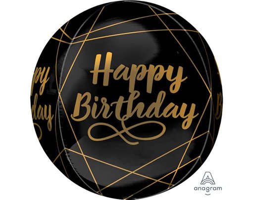ORBZ ELEGANT BIRTHDAY FOIL BALLOON