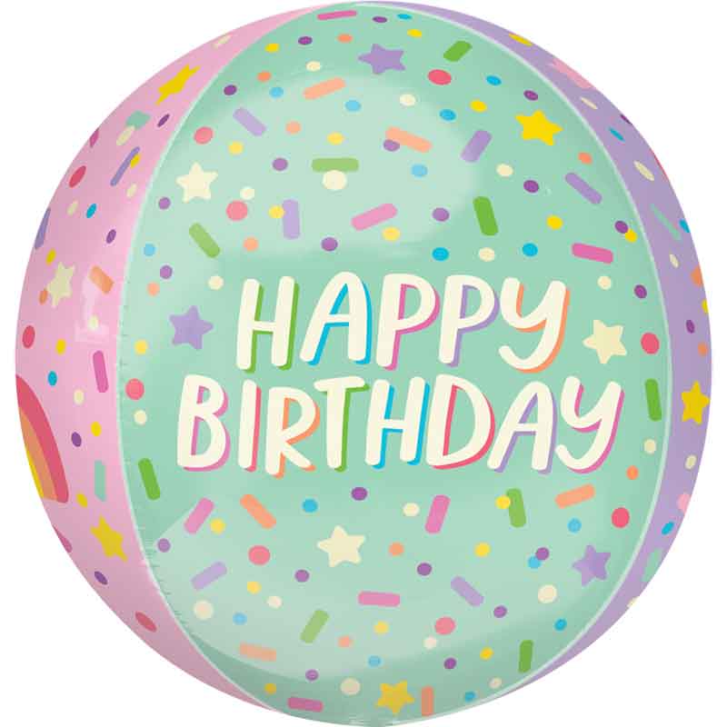 ORBZ ICE CREAM PARTY BIRTHDAY FOIL BALLOON