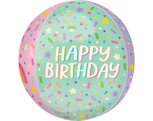 ORBZ ICE CREAM PARTY BIRTHDAY FOIL BALLOON