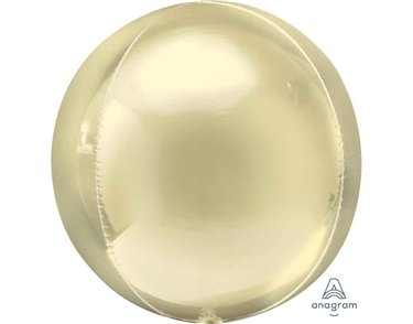 ORBZ PASTEL YELLOW FOIL BALLOON