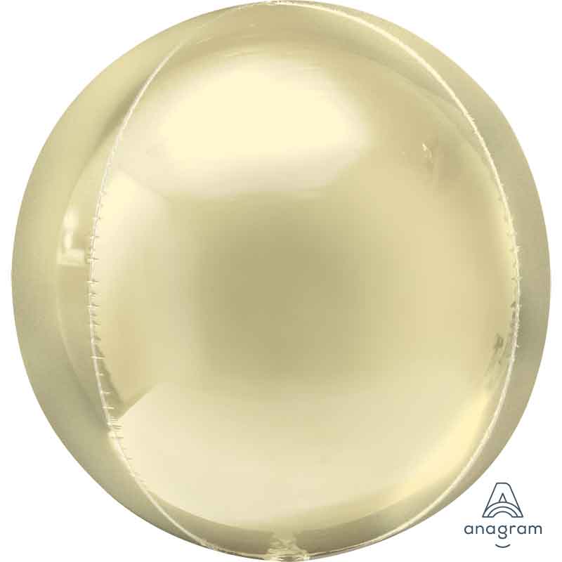 ORBZ PASTEL YELLOW FOIL BALLOON