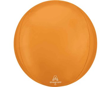 ORBZ VIBRANT ORANGE FOIL BALLOON