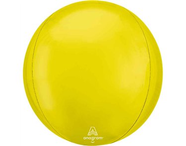 ORBZ VIBRANT YELLOW FOIL BALLOON
