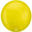 ORBZ VIBRANT YELLOW FOIL BALLOON