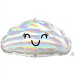 18in HOLO IRIDESCENT CLOUD SHAPED FOIL BALLOON
