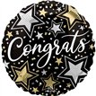 18in CONGRATS STARS FOIL BALLOON