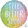 18in FEEL BETTER OMBRE FOIL BALLOON