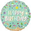 18in ICE CREAM PARTY BIRTHDAY FOIL BALLOON