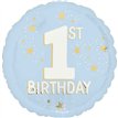 18in LITTLE MISTER ONEDERFUL 1ST BIRTHDAY FOIL BALLOON