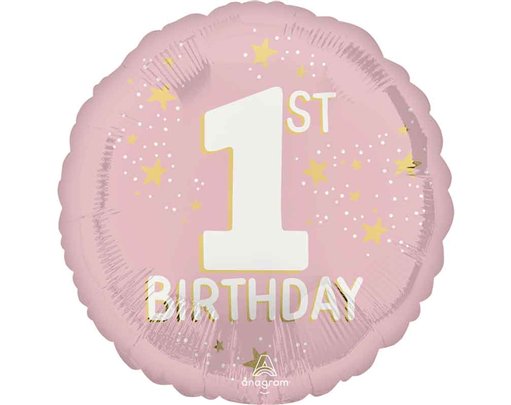 18in LITTLE MISS ONEDERFUL 1ST BIRTHDAY FOIL BALLOON