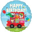 18in PARTY BUS BIRTHDAY FOIL BALLOON