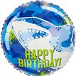 18in SHARK HAPPY BIRTHDAY FOIL BALLOON