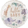 18in SOFT JUNGLE BABY FOIL BALLOON