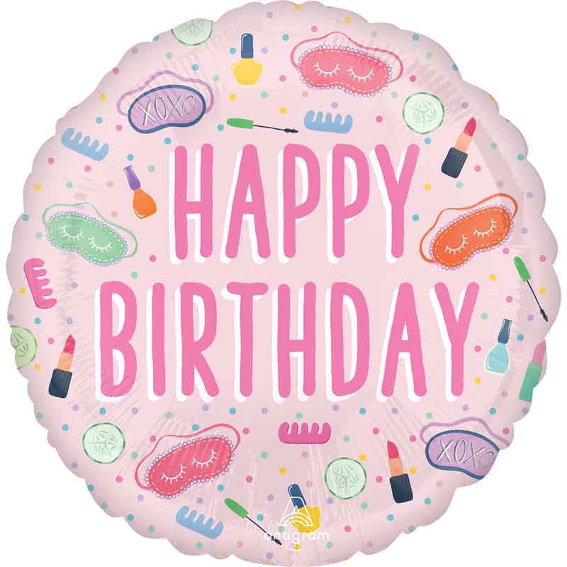 18in SPA PARTY FOIL BALLOON