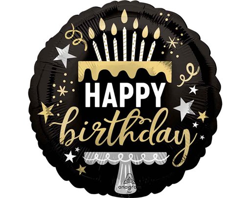 18in BIRTHDAY SURPRISE FOIL BALLOON