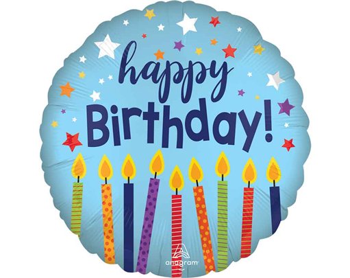 18in HAPPY BIRTHDAY CELEBRATE FOIL BALLOON