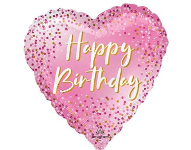 18in HAPPY BIRTHDAY DOTS FOIL BALLOON