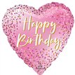 18in HAPPY BIRTHDAY DOTS FOIL BALLOON