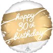 18in GOLDEN AGE 30 FOIL BALLOON