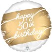 18in GOLDEN AGE 50 FOIL BALLOON