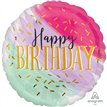 18in WATER COLOR BIRTHDAY FOIL BALLOON
