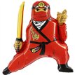 31in RED NINJA SHAPED FOIL BALLOON