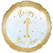 18in BOY 1ST BDAY FOIL BALLOON