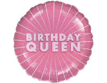 18in BIRTHDAY PINK FOIL BALLOON