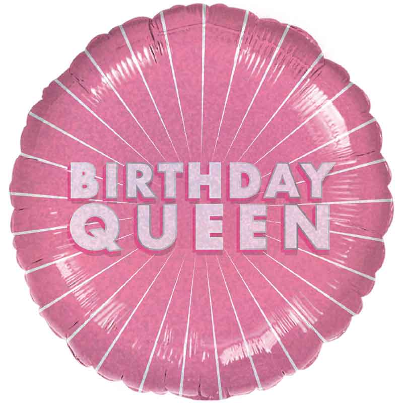 18in BIRTHDAY PINK FOIL BALLOON