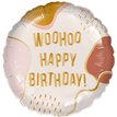 18in WOO HOO BIRTHDAY FOIL BALLOON