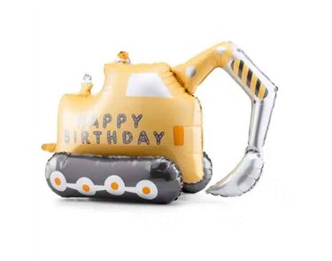 EXCAVATOR SHAPED FOIL BALLOON