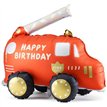 FIRE TRUCK SHAPED FOIL BALLOON