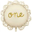 LOZENGE WITH RUFFLE ONE FOIL BALLOON