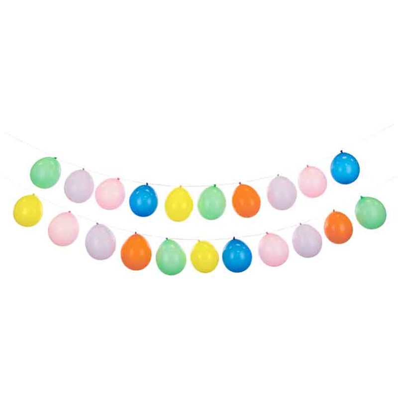 3in1 ASSORTED COLOURS BALLOON GARLAND