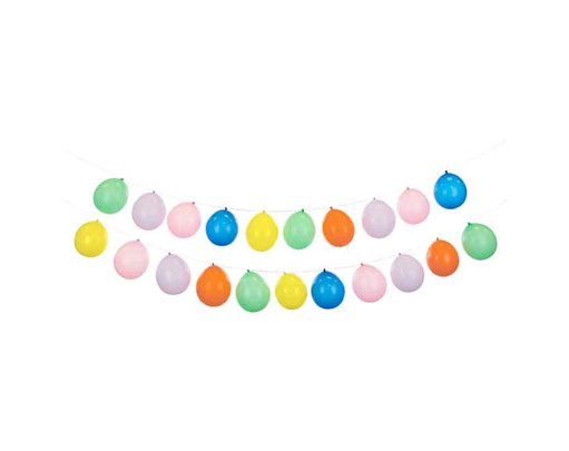 3in1 ASSORTED COLOURS BALLOON GARLAND