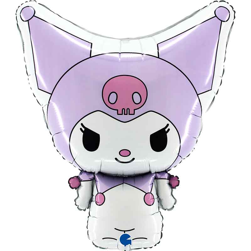 24n KUROMI LILAC FOIL BALLOON